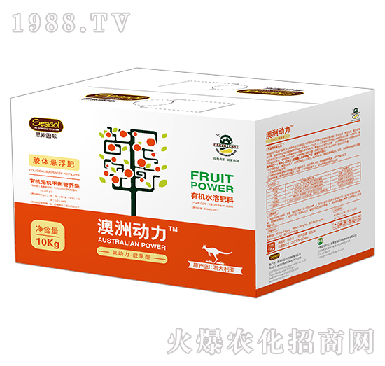 果動(dòng)力·靚果型有機(jī)水溶肥料-格瑞藍(lán)達(dá)生物