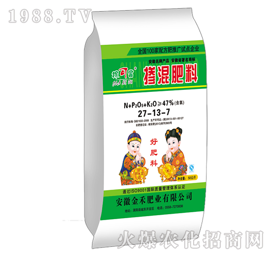 47%摻混肥料27-13-7-稼可富-金禾