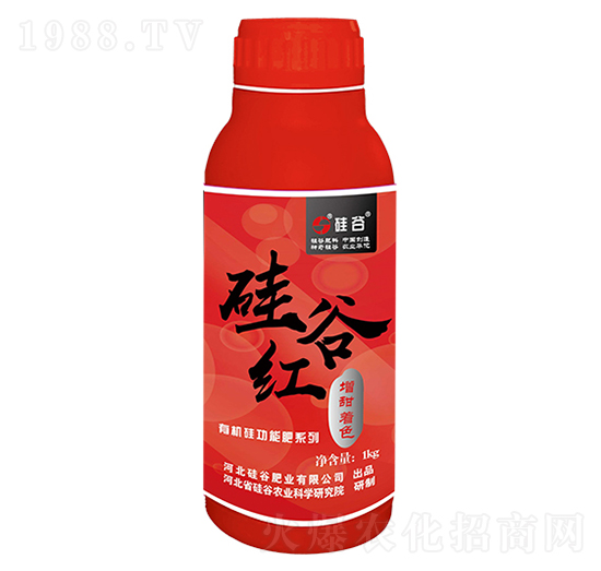 有機硅增甜·著色型液體肥（瓶）-硅谷肥業(yè)