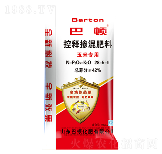 玉米專用控釋摻混肥料28-5-9-巴頓