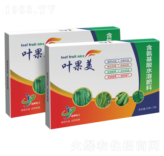 含氨基酸水溶肥料 葉果美 金牌化工