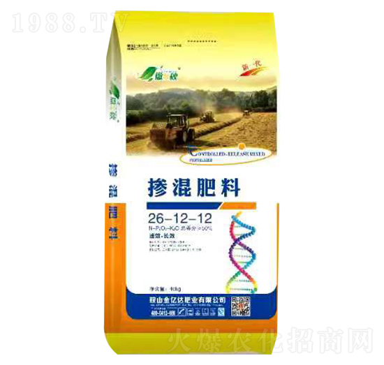 摻混肥料26-12-12-撒金秋-金億達(dá)肥業(yè)