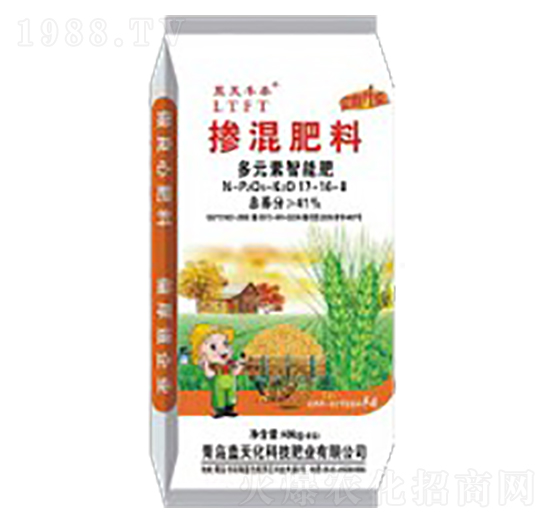 摻混肥料17-16-8-多元素智能肥-藍天豐泰