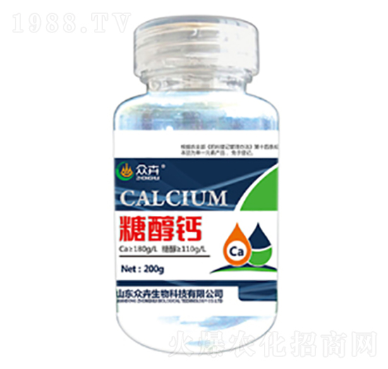 200g糖醇鈣-眾卉生物