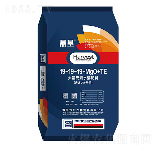 ����Ԫ��ˮ�ܷ���19-19-19+MgO+TE-����-���o����