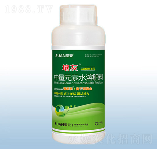 中量元素水溶肥料-壤友·鹽堿地-8號-粟安