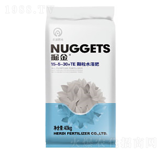 掘金顆粒水溶肥15-05-30+TE-禾迪