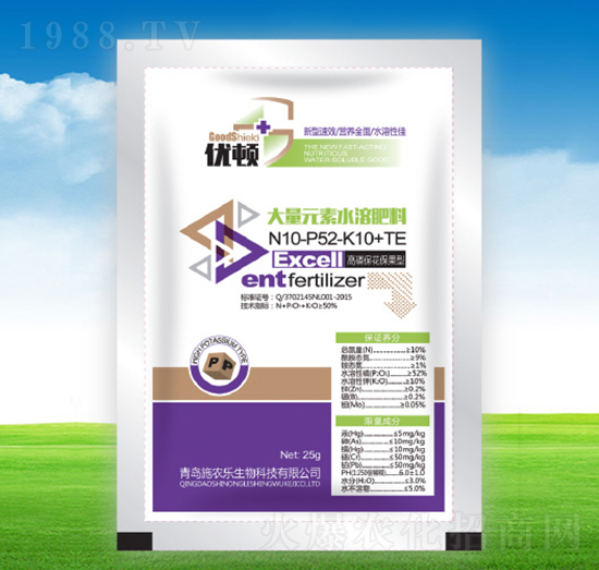 25g���ױ��������ʹ���Ԫ��ˮ�ܷ�10-52-10+TE-��(y��u)�D-�μѸ�