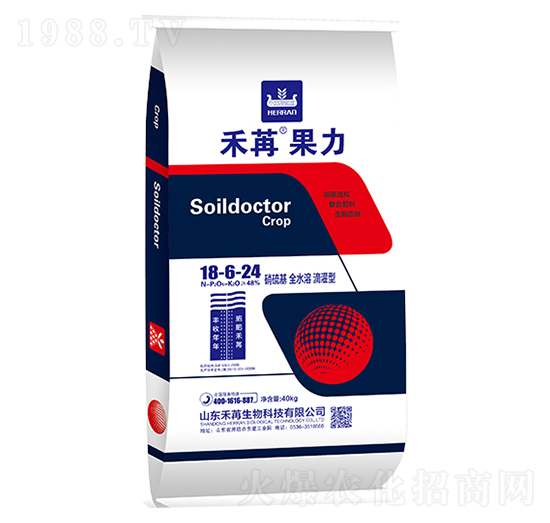 硝硫基復合肥料18-6-24-禾苒·果力-禾苒生物