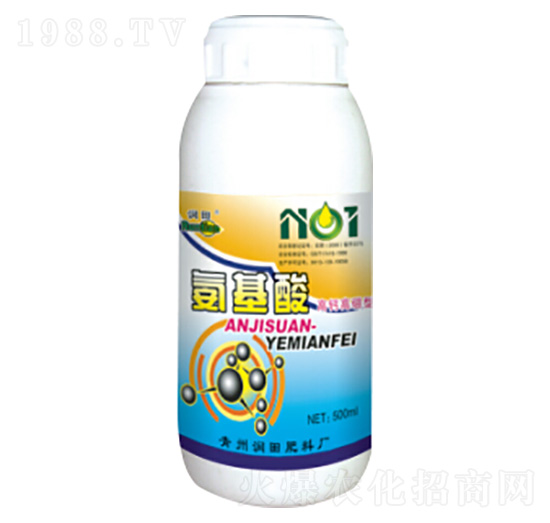 高鈣高鉀型氨基酸葉面肥-潤田肥料