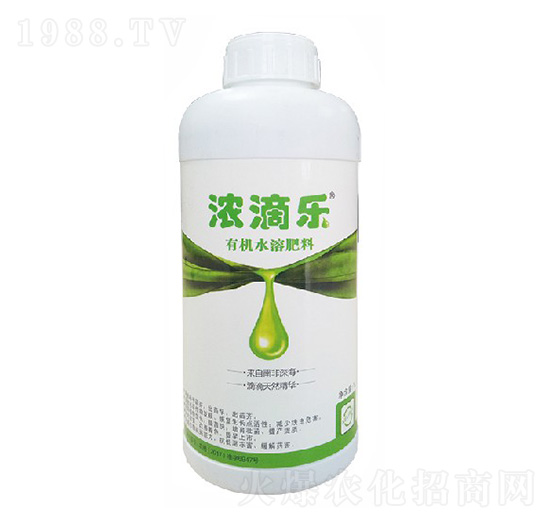 有機(jī)水溶肥-濃滴樂-臺(tái)州農(nóng)資