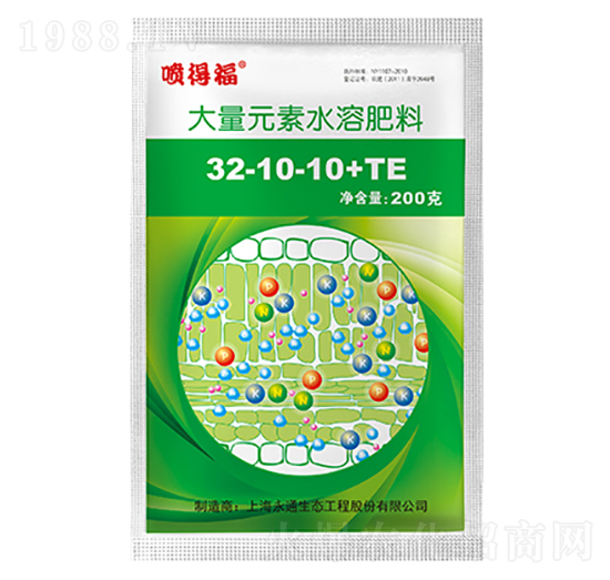 200g����Ԫ��ˮ�ܷ�32-10-10+TE-���ø�-��ͨ���B(t��i)