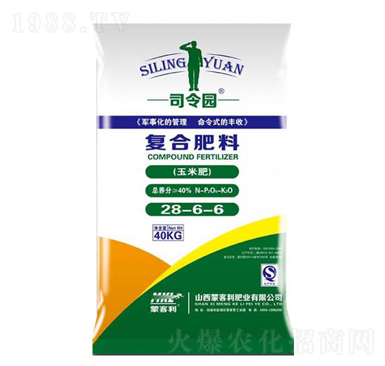 玉米專用復合肥料28-6-6-司令園-蒙客利