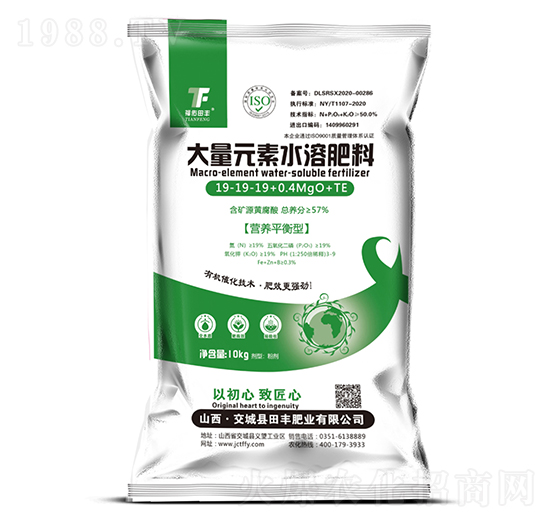 �I�B(y��ng)ƽ���ʹ���Ԫ��ˮ�ܷ���19-19-19+0.4MgO+TE-�������S-���S����