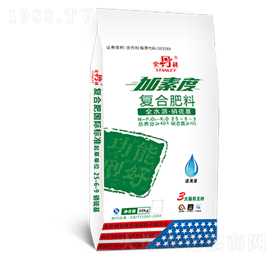 加素度復(fù)合肥料25-6-9-史丹利