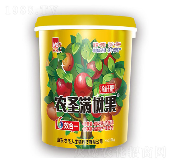 農(nóng)圣滿(mǎn)樹(shù)果滿(mǎn)樹(shù)果涂干肥-農(nóng)圣人