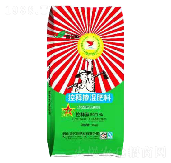 25kg控釋摻混肥料-撒金秋-金億達肥業(yè)