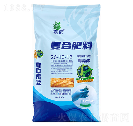 復(fù)合肥料26-10-12-嘉遠-遼寧天禾