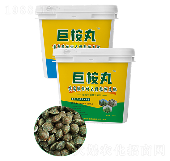 黃腐酸桉樹大顆?？厥Х柿?5-8-22+TE-巨桉丸-豐收肥業(yè)