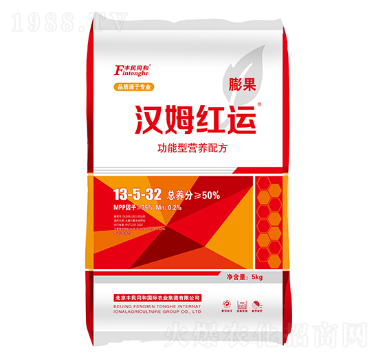 膨果型功能營(yíng)養(yǎng)配方肥-漢姆紅運(yùn)-和潤(rùn)農(nóng)業(yè)