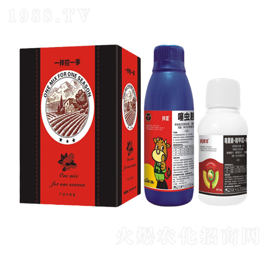 噻蟲胺+精甲霜靈·咯菌腈·噻呋酰胺-一拌控一季-公牛國際
