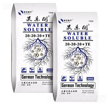 平衡型大量元素水肥料20-20-20+TE-果樂朋-嘉禾農(nóng)業(yè)