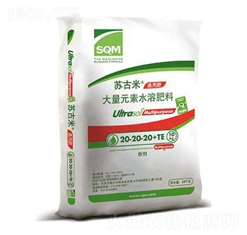 ͨ���ʹ���Ԫ��ˮ�ܷ���20-20-20+TE-�K����-�崺�r(n��ng)�Y