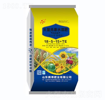 大量元素水溶肥料18-5-15+TE-騰博肥業(yè)
