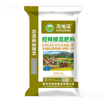 控釋摻混肥料18-10-28-茂地深