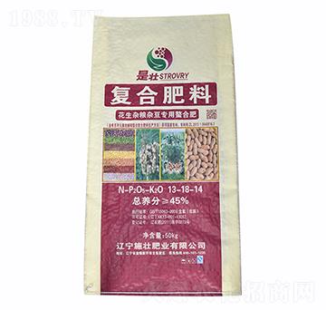 45%花生雜糧雜豆專用鰲合復合肥13-18-14-施壯肥業(yè)