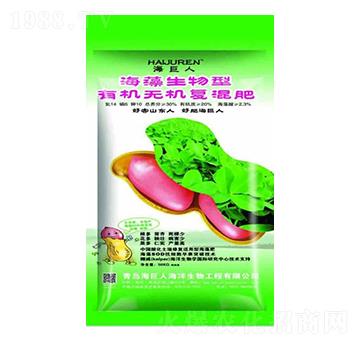 海藻生物型有機(jī)無(wú)機(jī)復(fù)混肥-海巨人