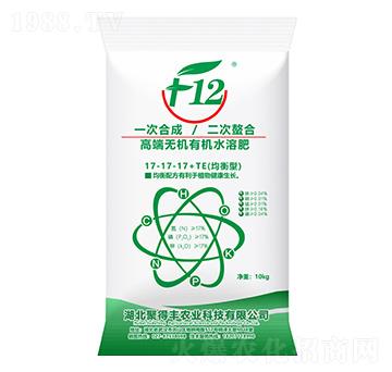 高端無機有機水溶肥料17-17-17+TE-聚得豐農業(yè)