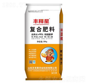 純硫酸鉀復(fù)合肥料15-10-25-豐釋星-沃克萊