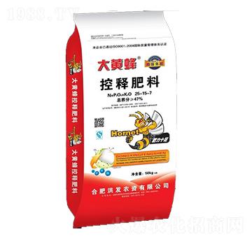大黃蜂控釋肥料25-15-7-東星