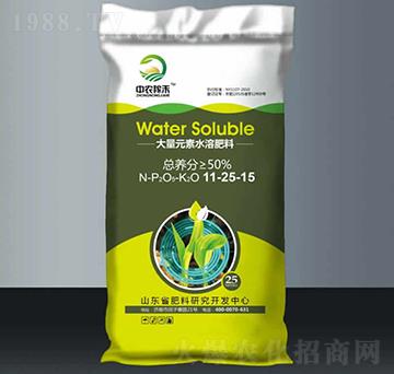 大量元素水溶肥料11-25-15-中農(nóng)大禹