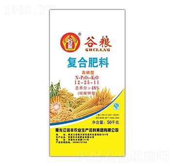 高磷硫酸鉀型復合肥料12-25-11-谷糧-倍豐農(nóng)業(yè)