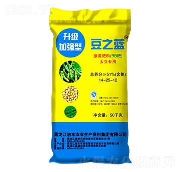 大豆專用摻混肥料（升級加強型）14-25-12-豆之藍-倍豐農(nóng)業(yè)