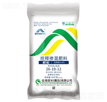 夢(mèng)豐控釋摻混肥26-10-12-住商肥料