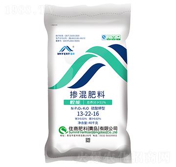 夢豐控釋摻混肥13-22-16-住商肥料