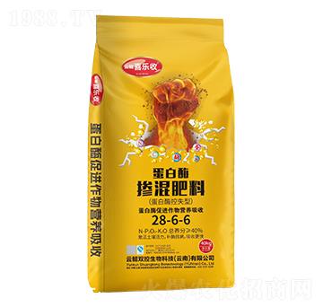 蛋白酶摻混肥料28-6-6-紅太陽(yáng)